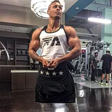 Мускулистый мужской фитнес братья Летний Стиль спортивный жилет фитнес колготки мужские без рукавов дышащая Баскетбольная одежда здоровый