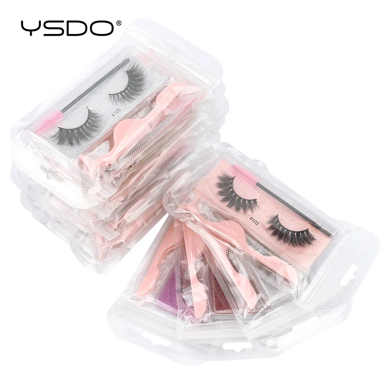 Mink False Eyelashes Wholesale Natural Fake Lashes