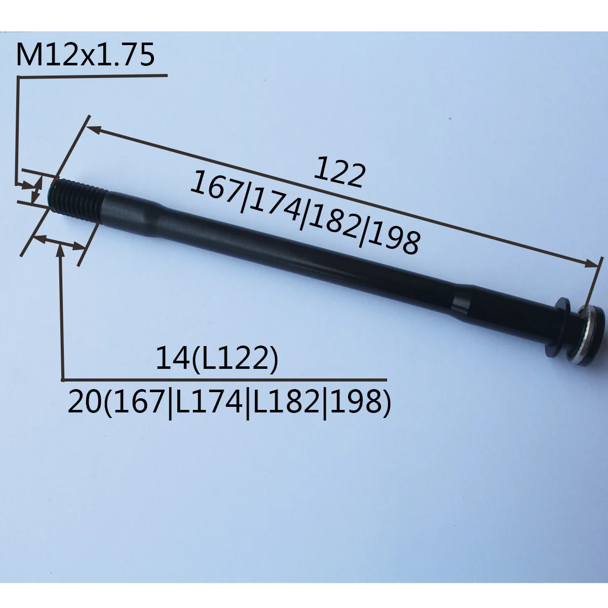 Сквозная ось Rock shox Maxle L122 | L174 L167 L180 L188 L182 ABP 12x142 L192 Boost 12x148 L198 TP 1 75 мм|thru axle|bike axlebicycle