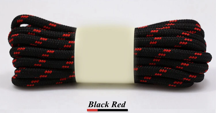 Durable Outdoor Sport Shoelaces - Round, Non-Slip, Multiple Lengths & Colors