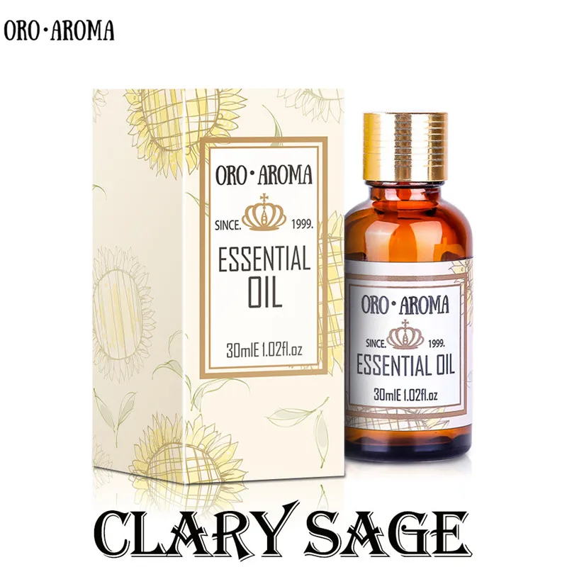 Oroaroma Natural Clary Sage Essential Oil Kin Effect Infermieristica Hair Oil Control Balance Clary Sage Oil