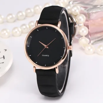 

Fashion Candy Color Women Watches Casual Silicone Band Wrist Watch Ladies Simple Watches for Women Montre Femme Relogio Feminino