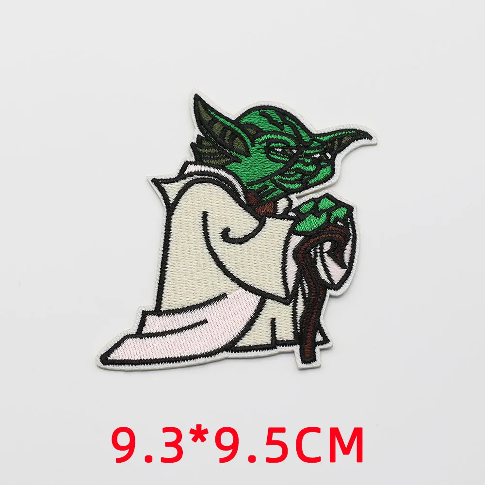 Alien Clothing Patch Embroidery Cloth Stick DIY Sewing Accessories Robot Badge Clothing Decal Decoration Iron Patch