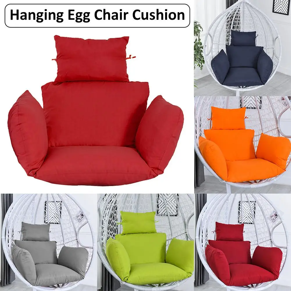 egg chair with cushion