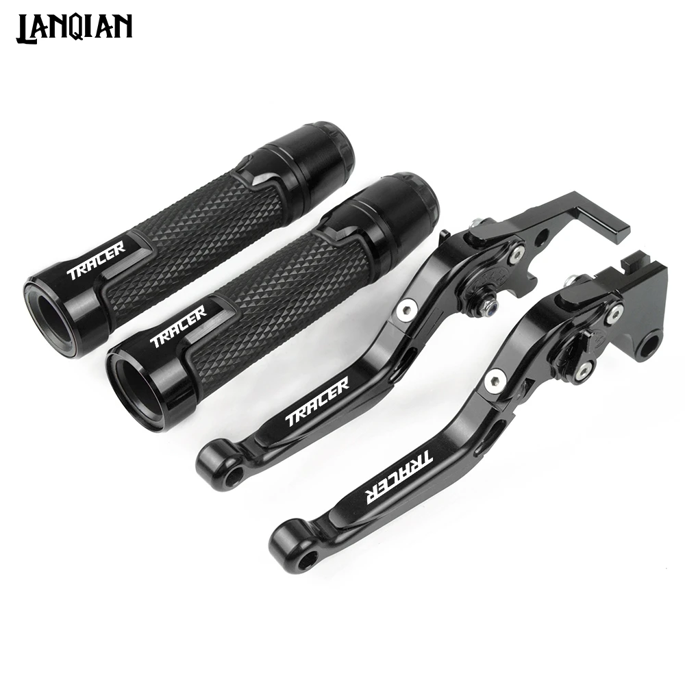 

For YAMAHA MT-09 Tracer Motorcycle Brake Clutch Lever & 7/8 Handlebar Grips MT09 MT 09 Tracer 2014 2015 2016 2017 2018 2019