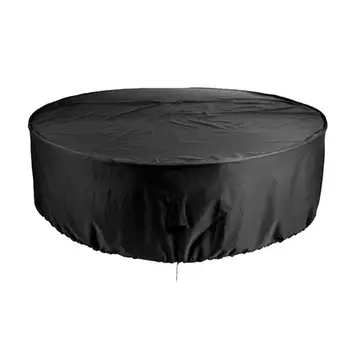 

Multiple Sizes Outdoor Indoor Furniture Cover Waterproof Dust Protection Cover Patio Table Chair Set Cover For Garden