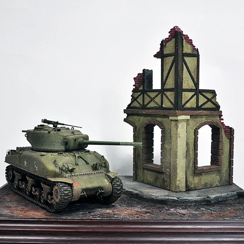 Ke for Military Model Sand Table Architecture Scene Deck DIY for Making Material 1: 35 Western Euro