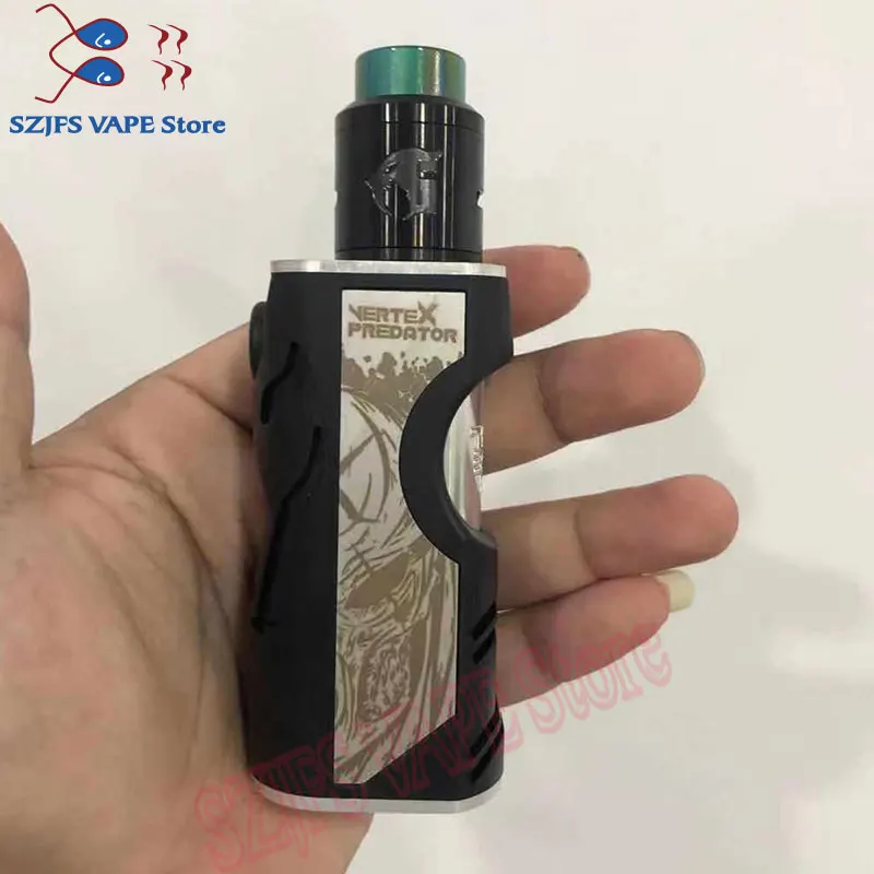 Vertex мод стиль механический Бокс Комплект Алюминий POM PEI 24 мм для одной батареи 18650