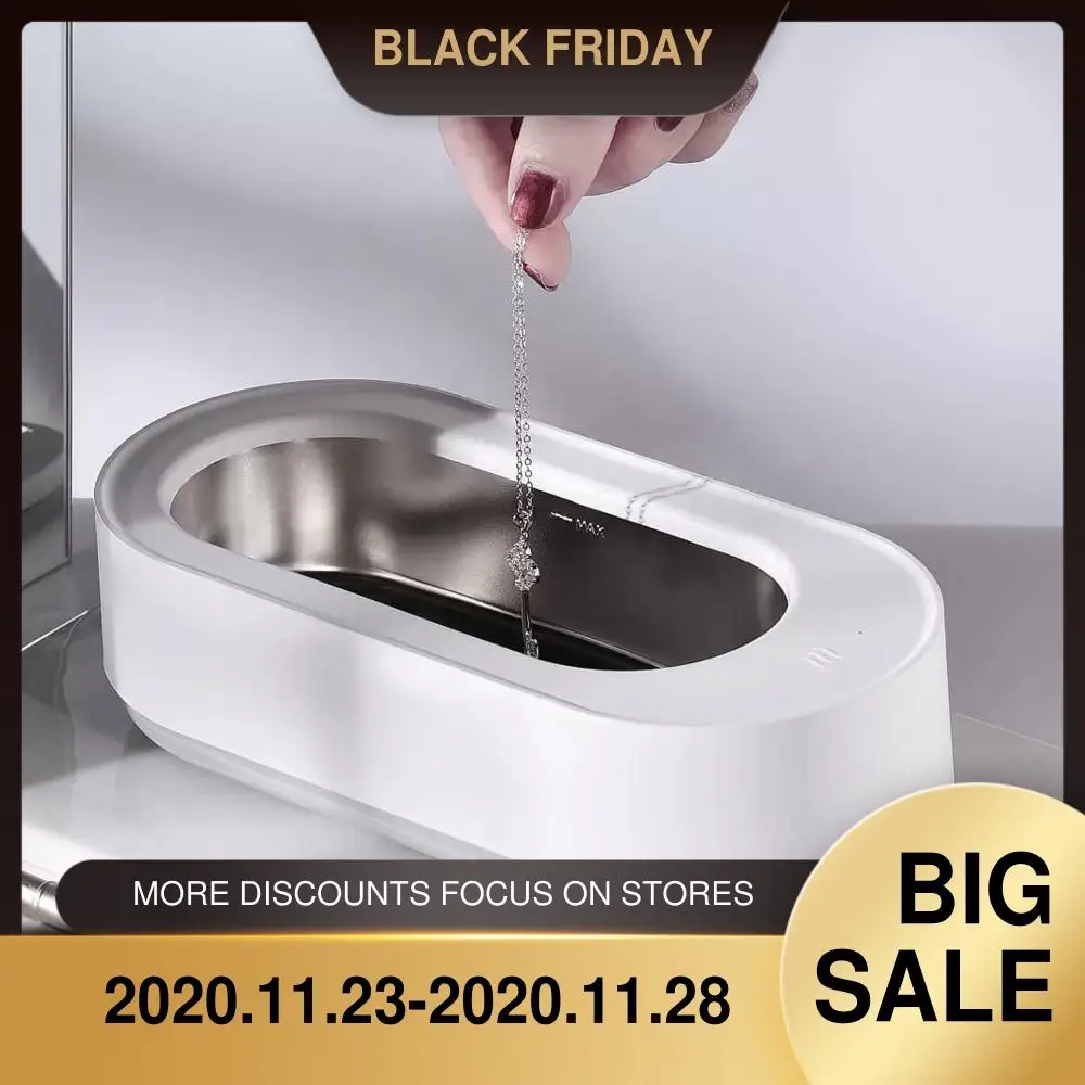 

2020 New Xiaomi Eraclean Ultrasonic Cleaners Pro Sonic Washing Machine Cleaner Bath Mini Ultra Cleaning Degasser Air Ionizer