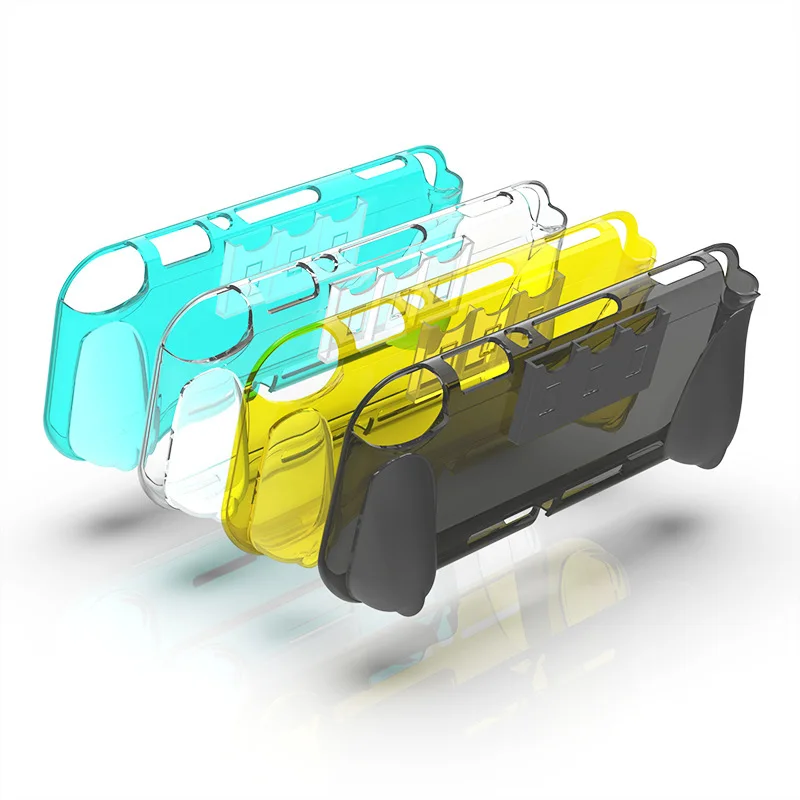 Новый прозрачный чехол с кристаллами для Nintendo Switch Lite мягкий защитный из ТПУ