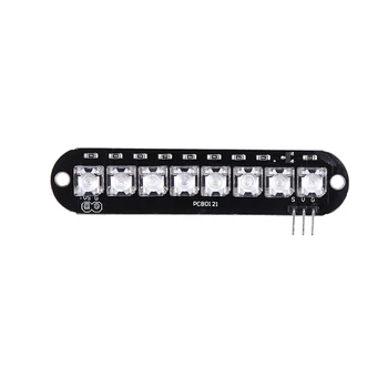 

8 Piranha LED Light Emitting Module Linear red