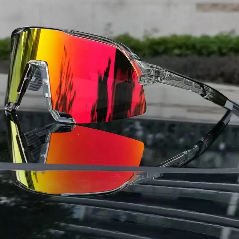 New Outdoor Sports Cycling Glasses photochormism Mountain Bike Cycling Goggles TR90 Peter Men Cycling Sunglasses UV400 3 lens