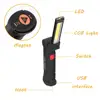 COB LED Tactical Flashlight USB Rechargeable Torch Waterproof Work Light Magnetic Lanterna Hanging Lamp For Night Lighting ► Photo 3/6