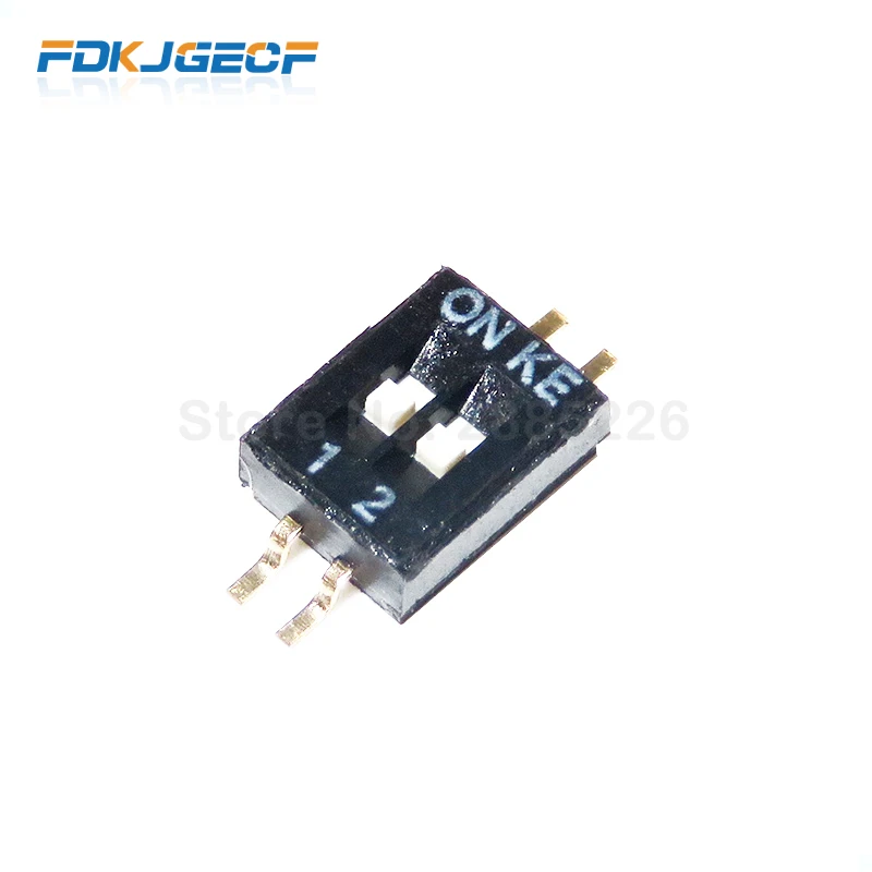 5 шт. x SMD SMT Тип слайда переключатель 1P 2P 3P 4P 5P 6P 8P 10P 1,27 мм положение способ DIP черный шаг тумблер черный Щелчковый выключатель