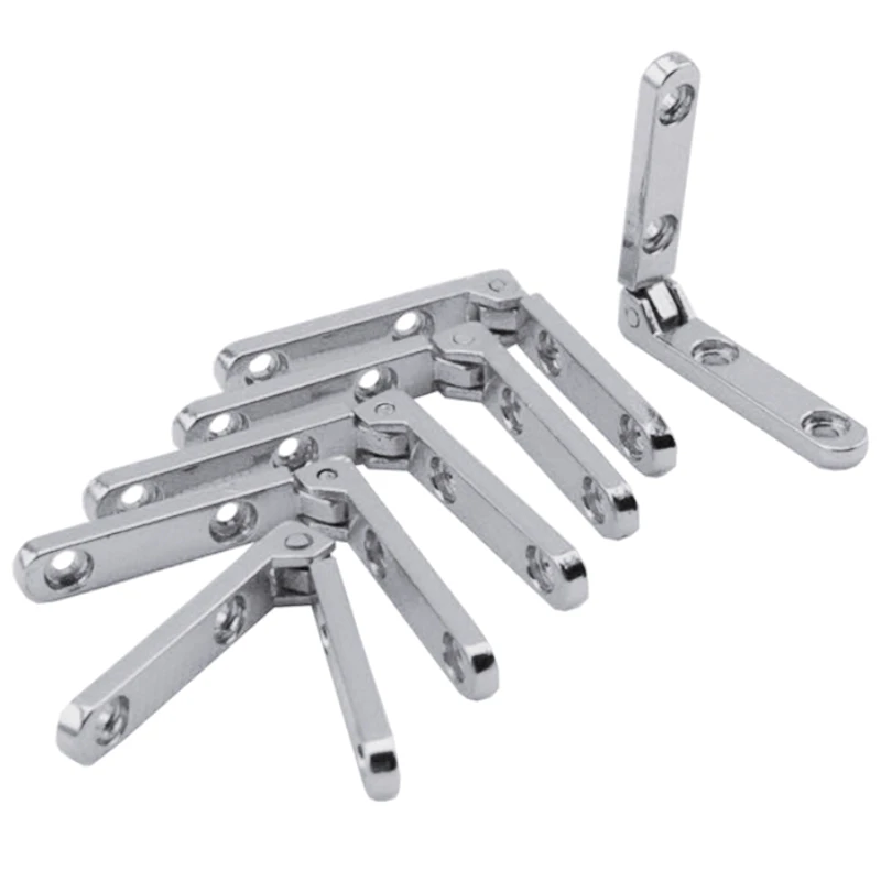 

Silver Wooden Box Hardware Accessories Hinge No Word Die-Cast Hinges Zinc Alloy Seven-Word Hinge