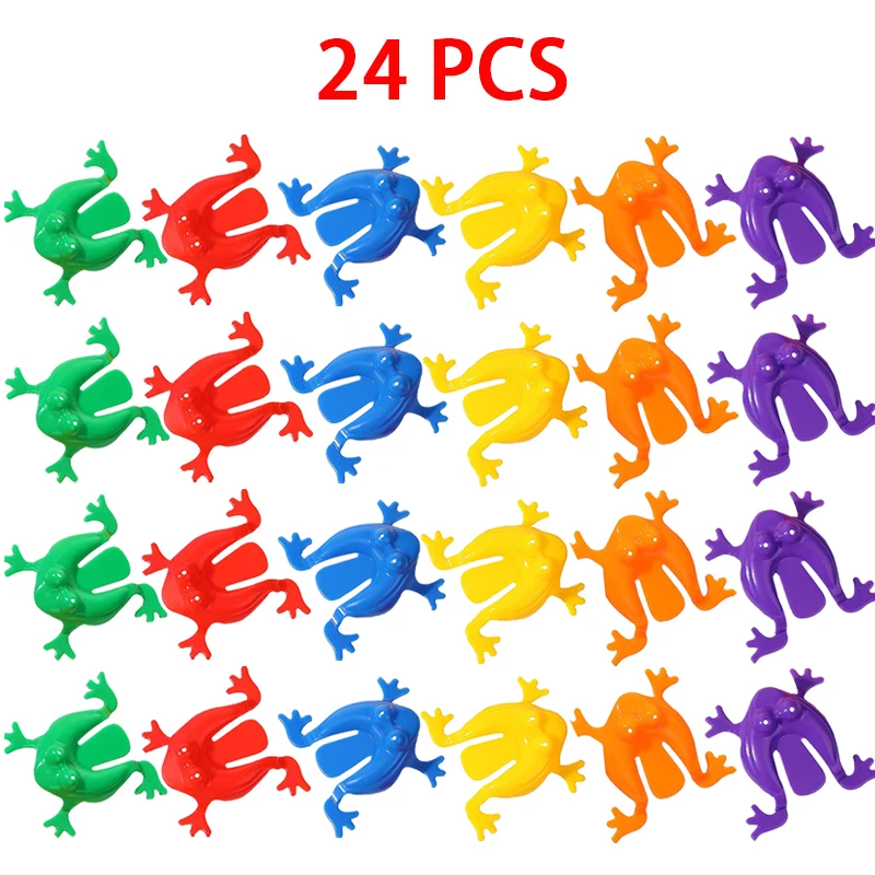 Jumping Frog Toys Candy Color Classic Children Kids Funny Party Contest Games