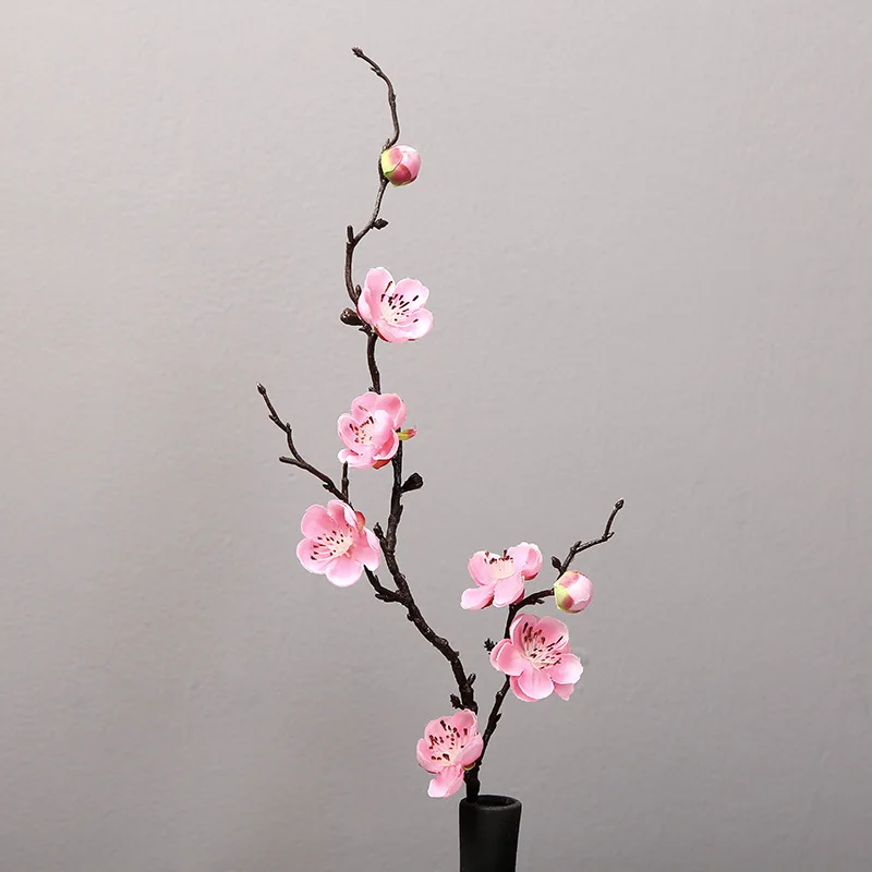 60cm-Plum-Cherry-Blossoms-Plum-Blossom-Artificial-Silk-Flowers-Flores-Branches-Home-Table-Living-Roo (2)
