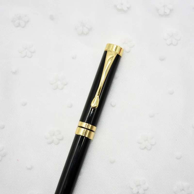 1pcs Full Metal Brand Luxury Ball Pen 0.5mm Medium Refill School Office Business Ballpoint Pens Writing Stationery