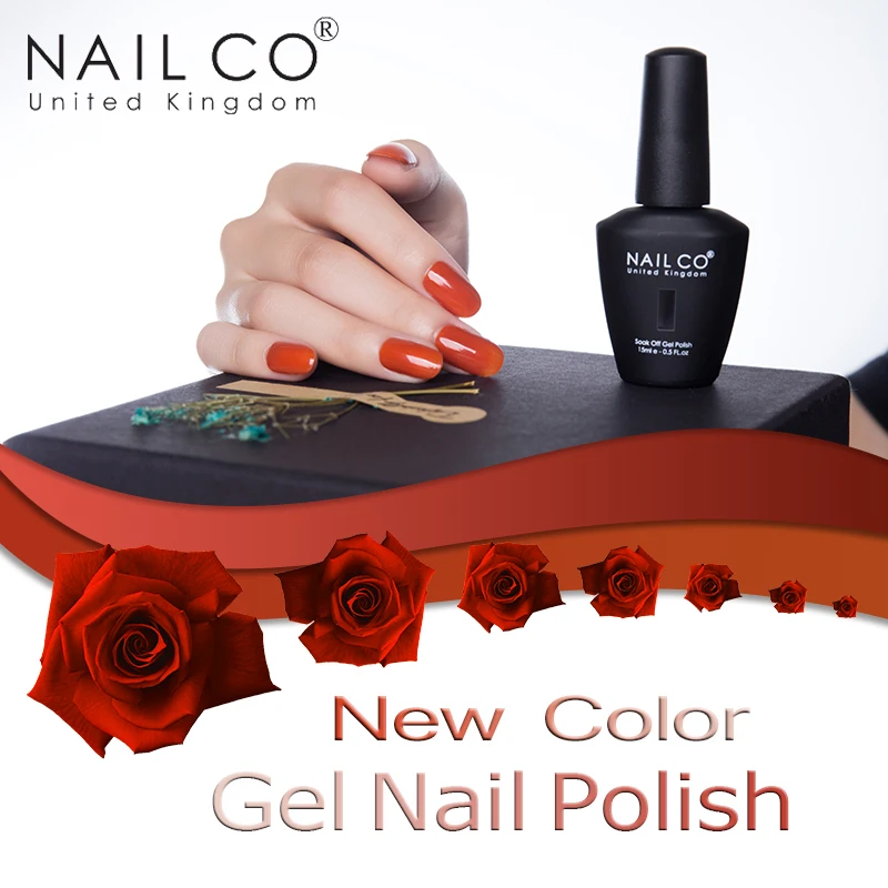 NAILCO Гель лак для ногтей маникюрный отмачиваемый Esmalte светодиодный набор гель