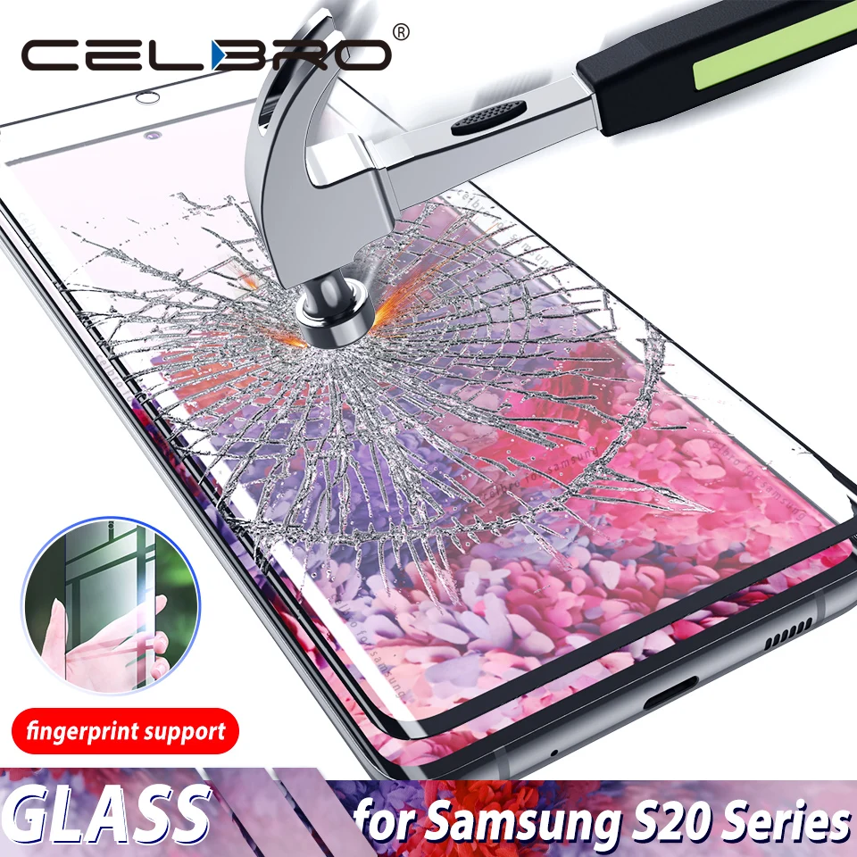 Закаленное стекло для Samsung Galaxy S21 Ultra Защитное экрана S20 Plus S21plus + Note 20 5G пленка из