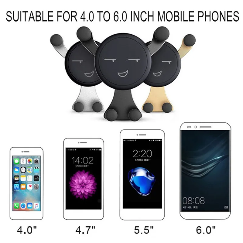 

Phone Stand Holder for Samsung S10 Plus Drop Bracket Mini GPS Stand Anti-gravity Car Phone Holder in Car for Huawei P20 Lite