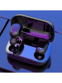 

L21 Wireless Bluetooth 5.0 Mini Earbuds Handsfree Headset with Charging Case LX9B