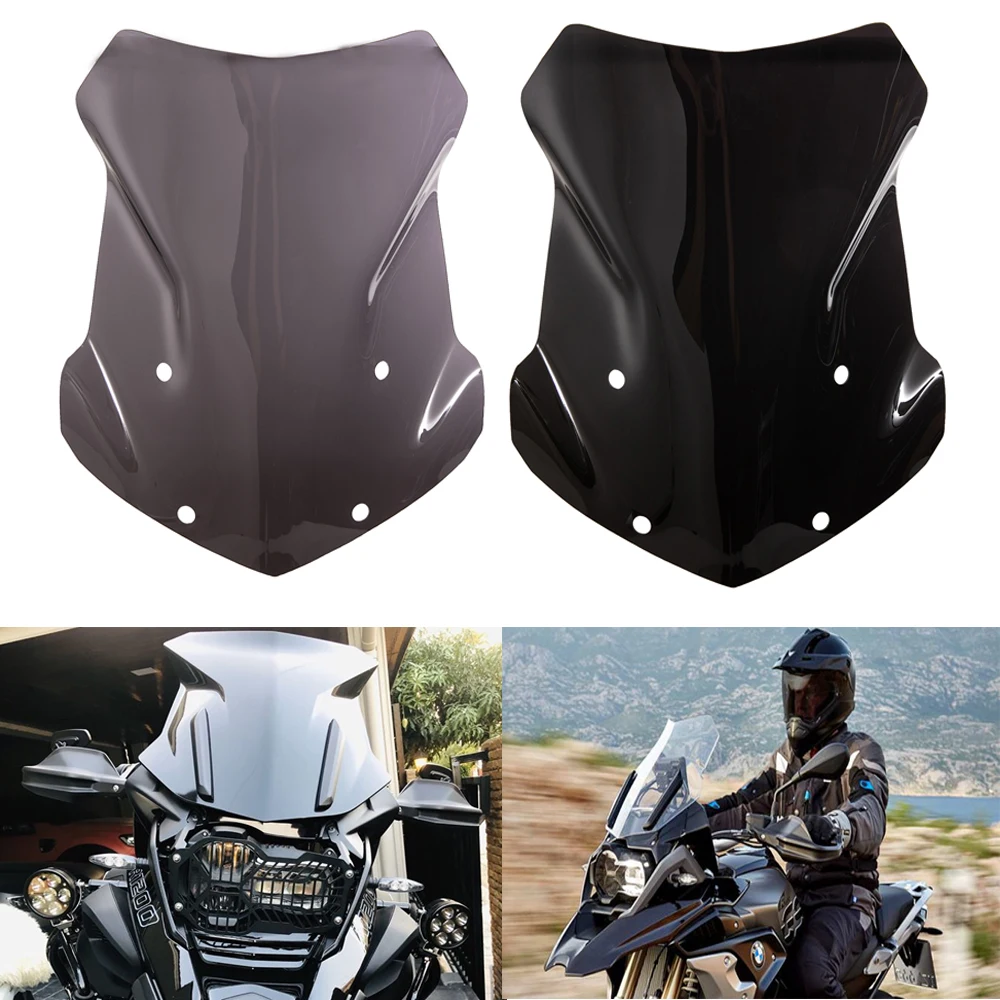 Motorcycle Windscreen Windshield Deflector Protector Motorcycle Wind