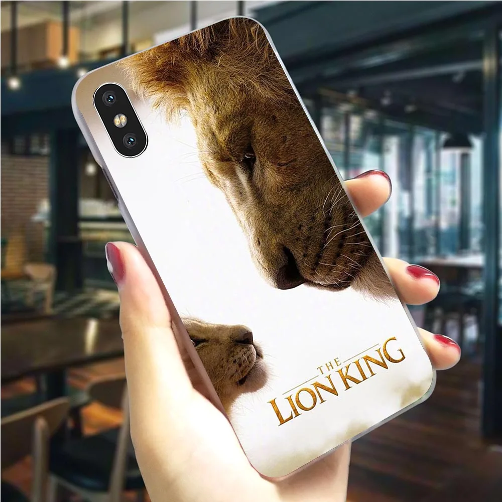 Модный чехол для телефона с изображением короля льва iPhone 6S 5 5S SE 6/6 Plus 7 8/7 8 X XS XR Xs Max