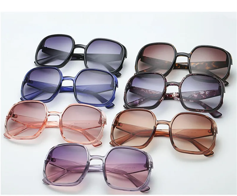RBROVO Модные солнцезащитные очки с большой оправой женские роскошные квадратные очки мужские уличные шоппинг уличные Beat Oculos De Sol Gafas UV400