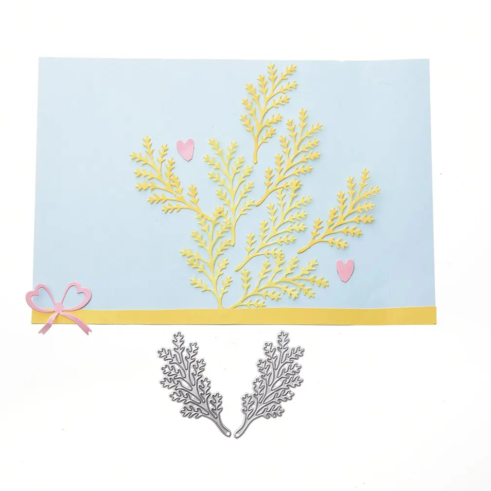 Creative Leaf Metal Cutting Dies Carbon Steel Stencil Template Mould Embossing Tool for Scrapbooking Paper Craft Dies