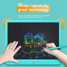 Writing Tablet 15 Inch Drawing Handwriting Pad Message Graphics Board Kids Writing Board Lock Key One-Click Clear Child Gift