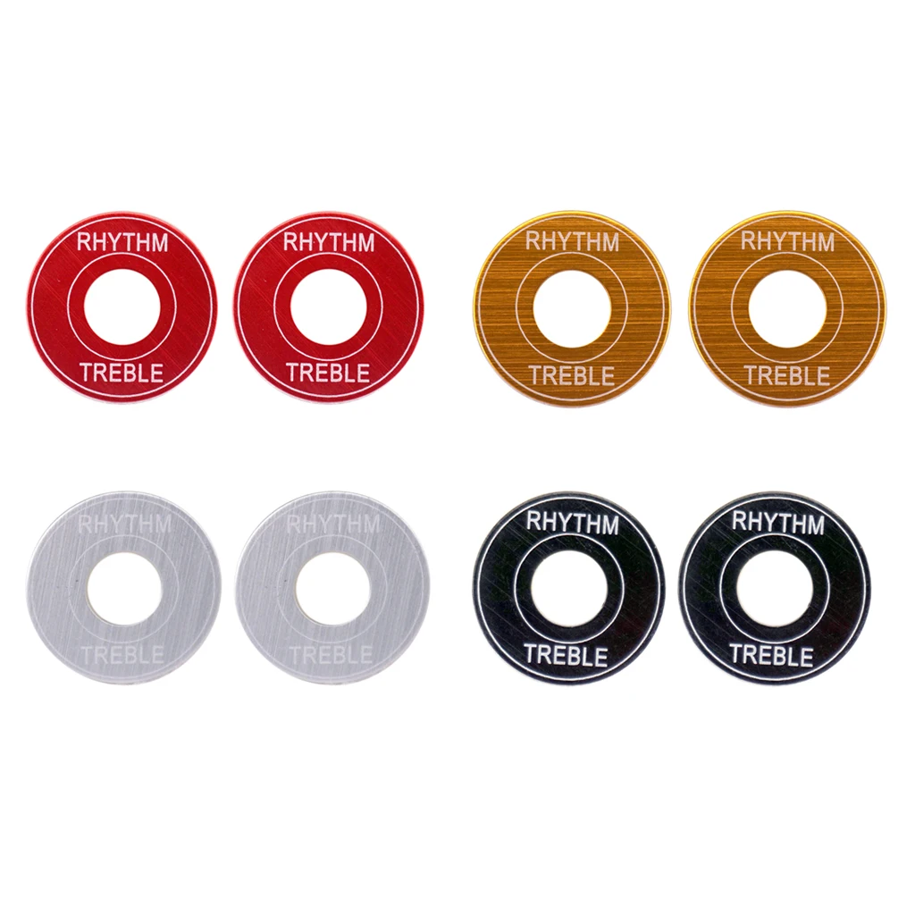 Pack Of 2 3-Way Switch Rythm Treble Washers For / Electric Guitar DIY