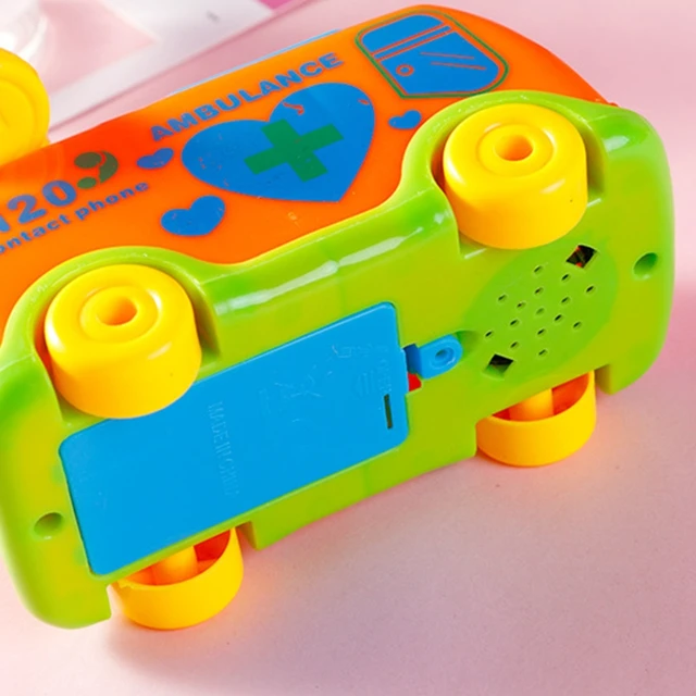 Children Lifelike Telephone Educational Set Toys for Over 1 Year Old Kids Keyboard Set Improve Intelligence Toys Random Color 5