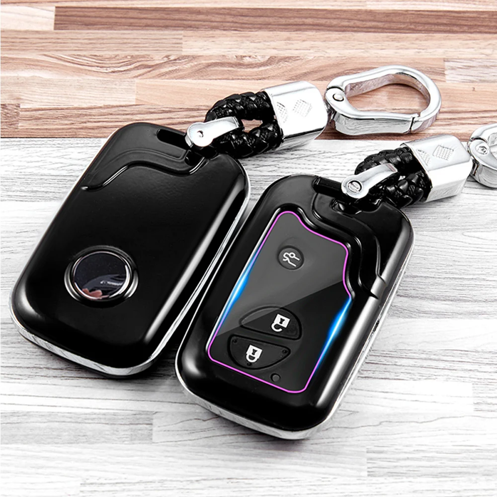 

Auto Car Styling ABS Key Case For Lexus ES 300h 250 350 IS GS CT200 ES240 LX570 RX270 RX350 RX300 Car Holder Shell Remote Cover