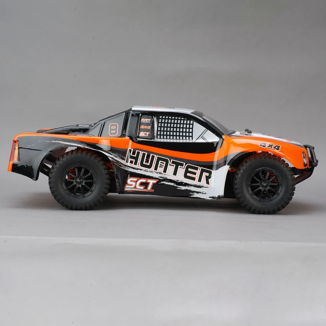 DHK 8135 Hunter 1/10 4WD 32kph 60A матовый короткий ход грузовик 4WD RC автомобиль игрушка для детей-RTR версия AU Plug/US Plug/EU Plug/UK Plug