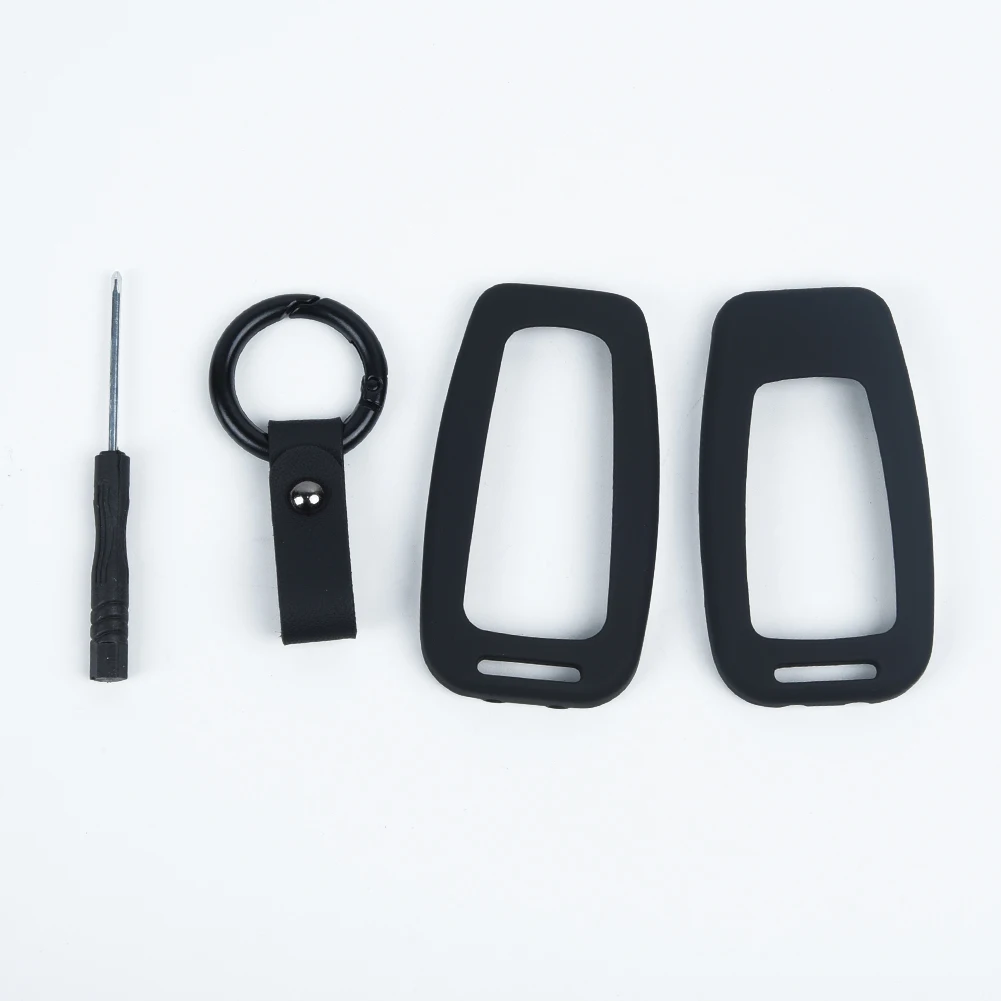 

Cover Car Key Case Smart Holder For 2019 Toyota RAV4 Shell Aluminum Alloy