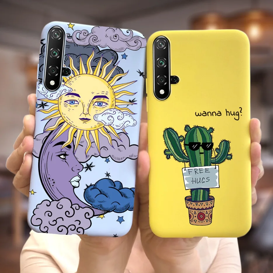 Stylish Painted Silicone Soft TPU Phone Case Cover