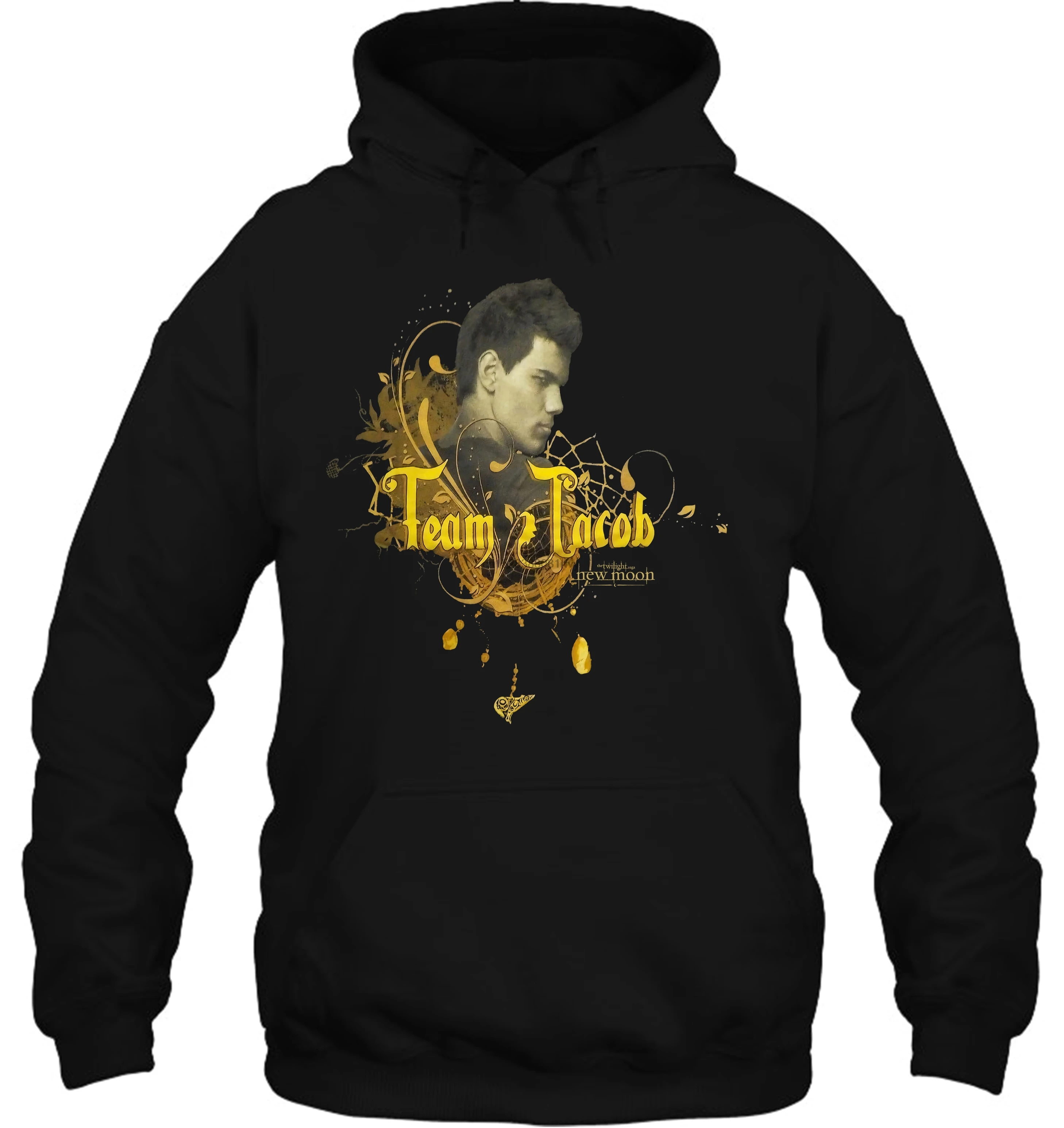 Мужская толстовка с капюшоном JUNIORS TWILIGHT SAGA NEW MOON TEAM JACOB BLACK Новинка#13269V женская уличная одежда