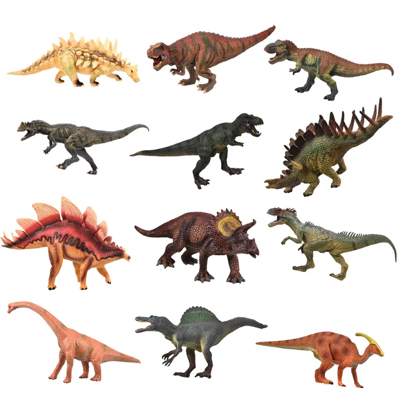 

Cross Border Jurassic Solid Large Size Dinosaur Model Toy T-Rex Triceratops Toy Model Educational Toy