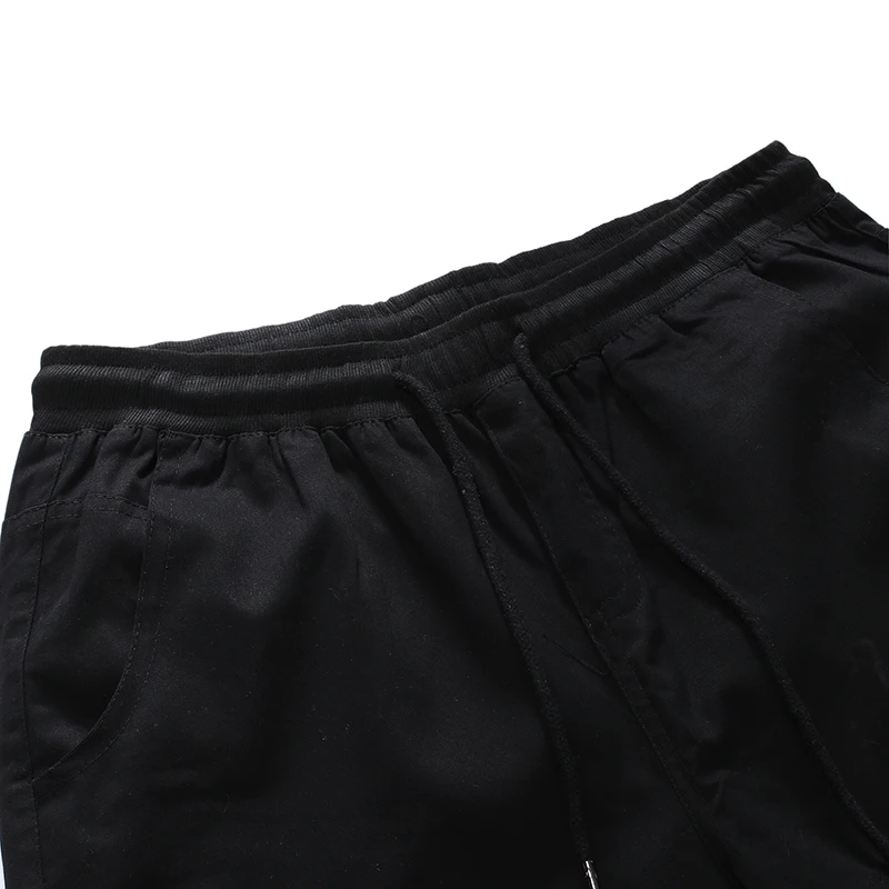 Мужские штаны уличная джоггеры Pantalon Hombre chandal зимние свободные камуфляжные хип-хоп средней длины брюки карго на шнурке