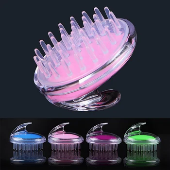 

1pcs Silicone Shampoo Brush Hair Scalp Massage Brush Shower Hair Washing Comb Head Scalp Massager Kafa Derisi Masaj