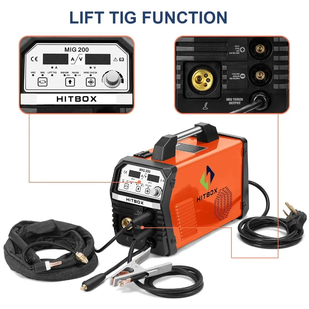 MIG 200A 220V welding machine (4)