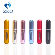 5 мл мини флакон с распылителем духов Алюминиевый распылитель портативный косметический контейнер для путешествий многоразовый флакон