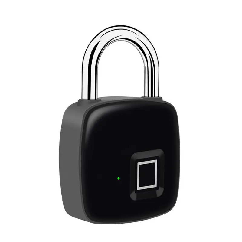 Смарт-замок без ключа с отпечатком пальца USB зарядка IP65 Водонепроницаемый Противоугонный замок