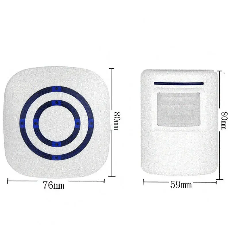 Waterproof Wireless Digital Doorbell with PIR Sensor Infrared Detector Home Security Doorbell Induction Alarm Door Bell Mayitr