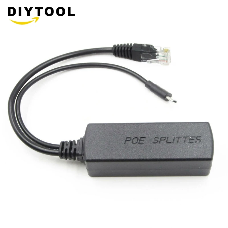 

Питание Micro USB Активный сплиттер POE, 48 В-5 В, 2 А, для Raspberry pi 3