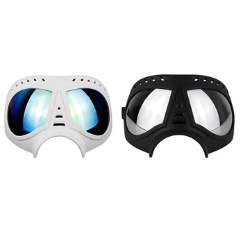 

Pet Fashion Plastic Glasses For Resistant To UV Hunting Training Camping Pet Dogs Cats, Transparent Dog Carriers & Bags