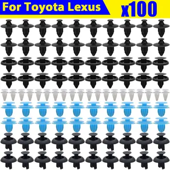 

100PCS/kit Push Rivet Moulding Clip Retainer Plastic 90467-07166 90467-A0005
