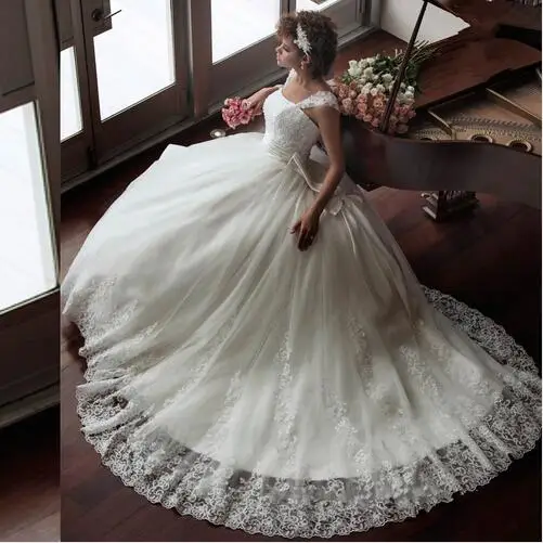 Винтажное платье Vernassa Vestido De Novia Casament, дешевое Королевское платье для невесты принцессы, на заказ, платья для матери невесты