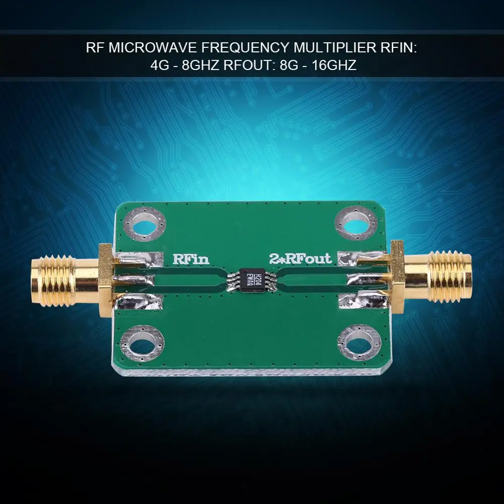 Двойной радиочастотный микроволновый усилитель частоты RFin 4G 8 ГГц RFout: 8G 16